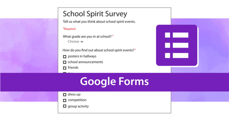 google forms in the classroom