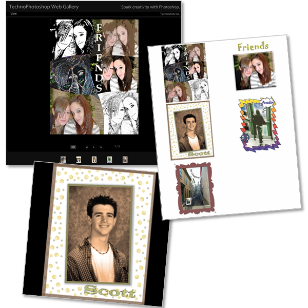 digital scrapbook ideas