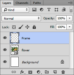 frame layer in photoshop cc