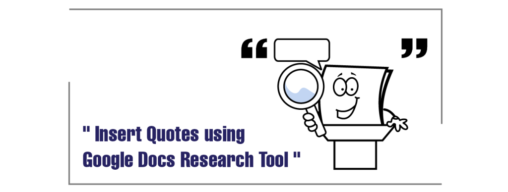 google docs research tool