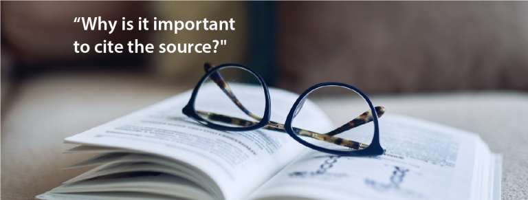 cite the source