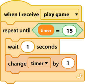 Set the time limit using an Operator block.