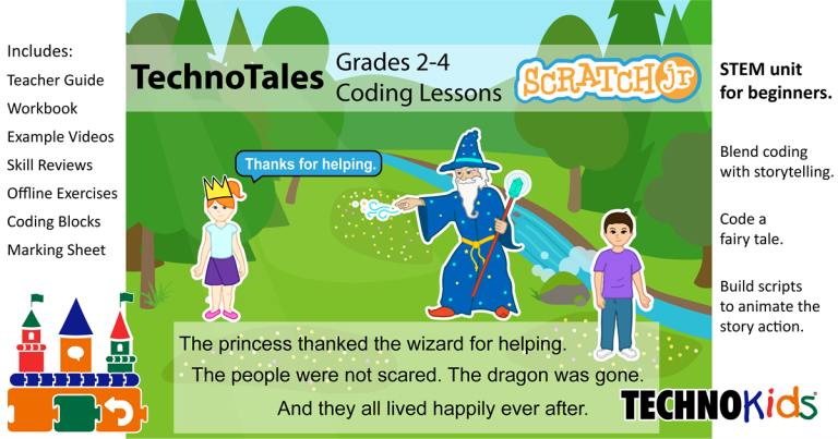 NEW! TechnoTales Coding Activities for Beginners