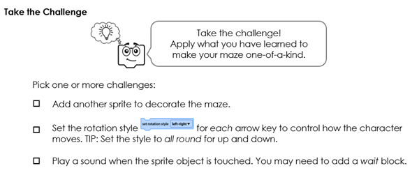 creativity and coding challenges