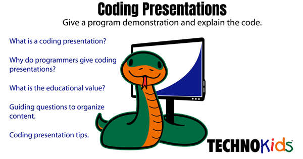 coding presentation for middle school