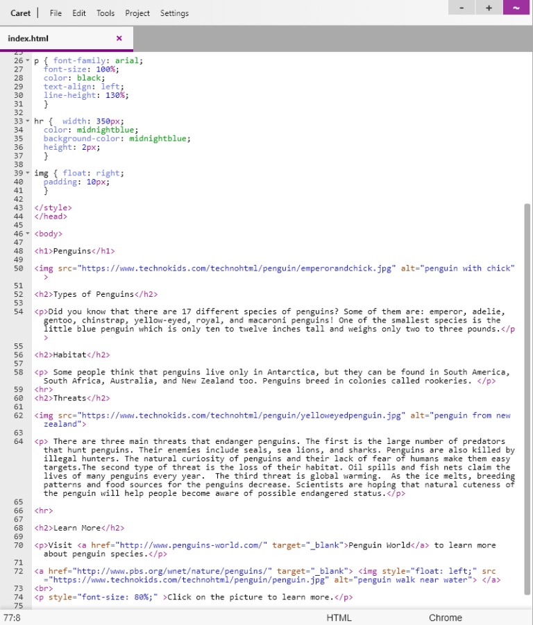 Free HTML App for Chromebook Users to Teach HTML - TechnoKids Blog