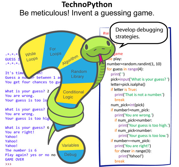 code a python game