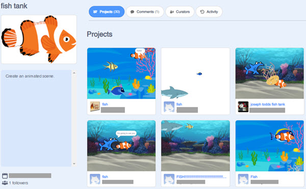 How to share a Scratch Project – Island Class