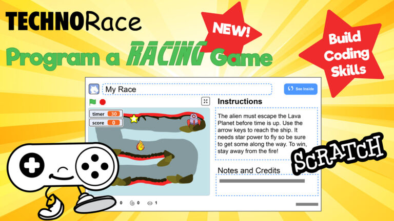 technorace programming project for Scratch