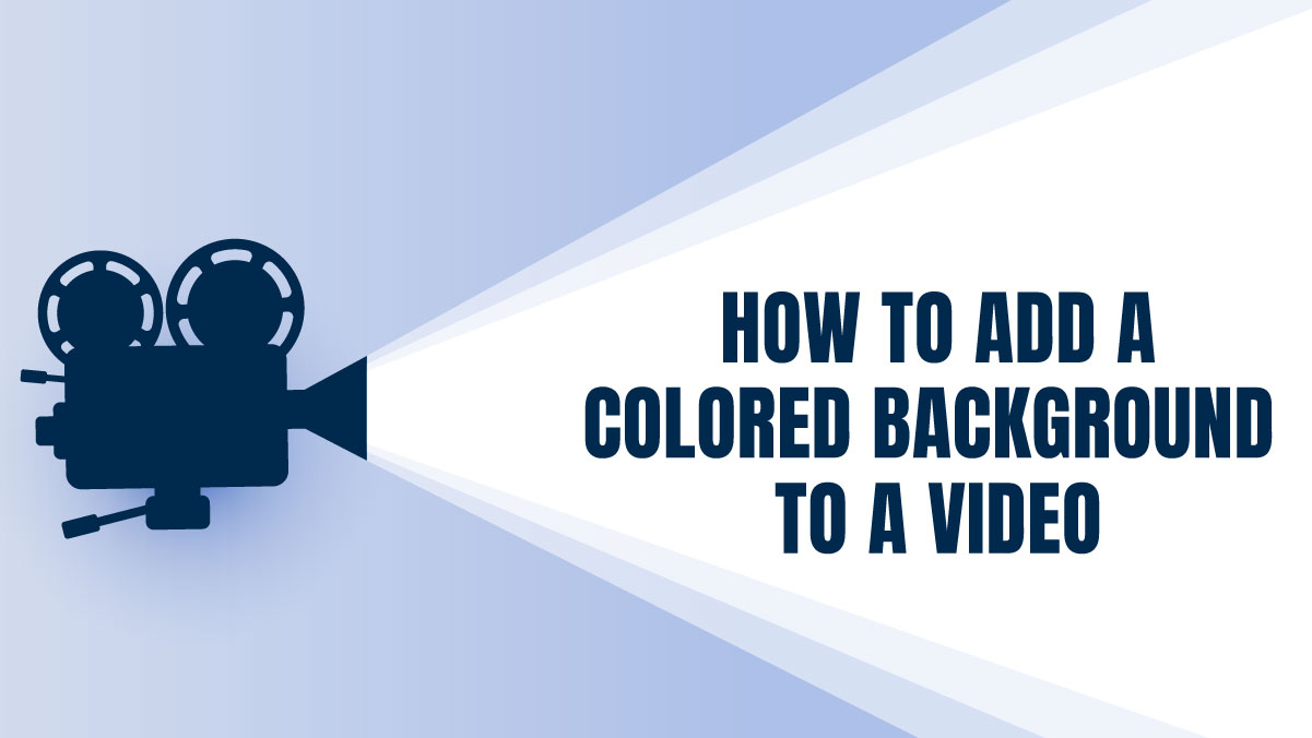 It s simple add background color to a video using blender technokids