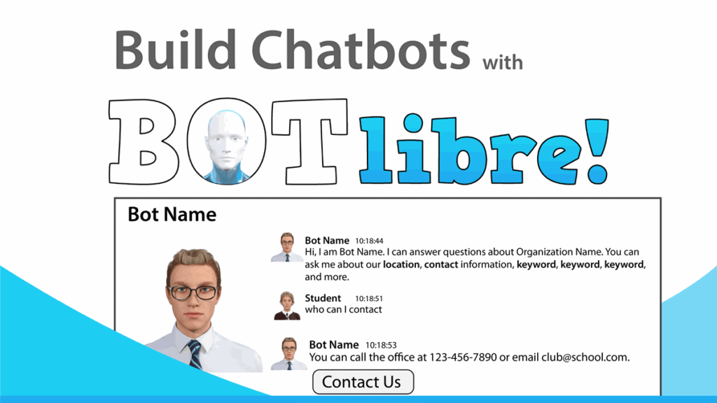 build chatbots with bot libre