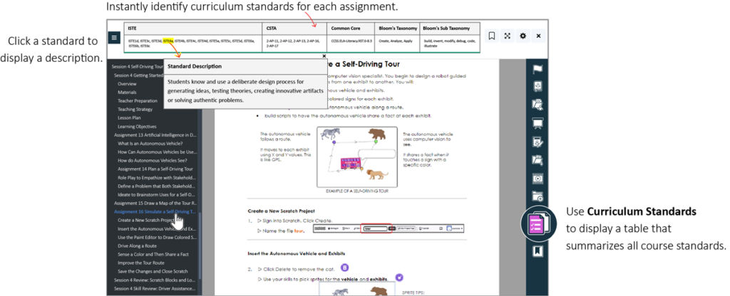 Curriculum Standards