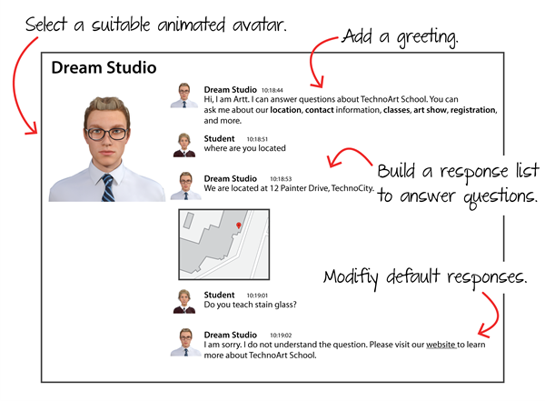 Bot Builder chatbot lessons