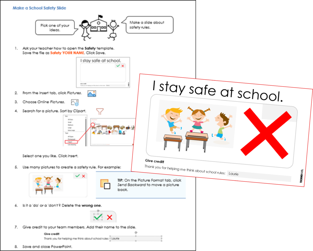 extension activity for digital literacy for kids