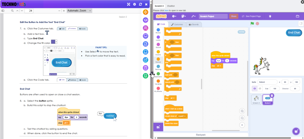 workbook and scratch lab