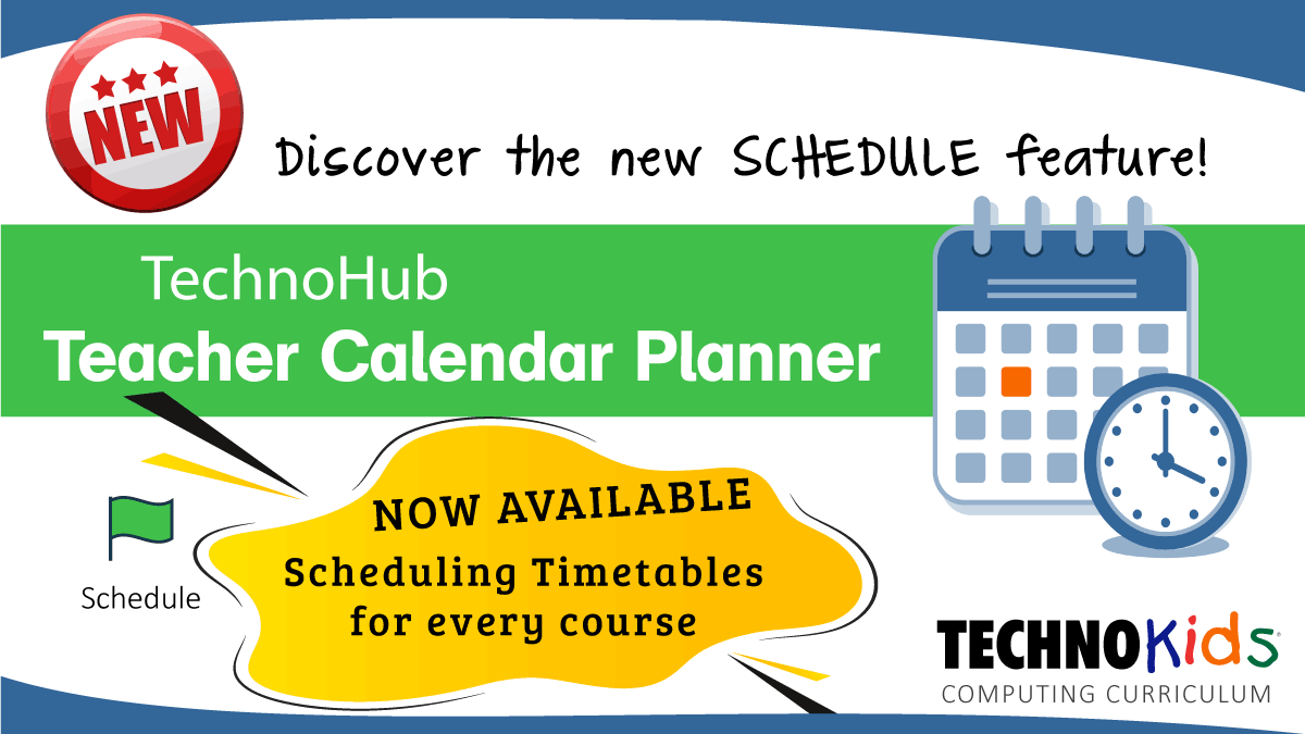 How To Use The TechnoHub Free Teacher Calendar Planner - TechnoKids Blog